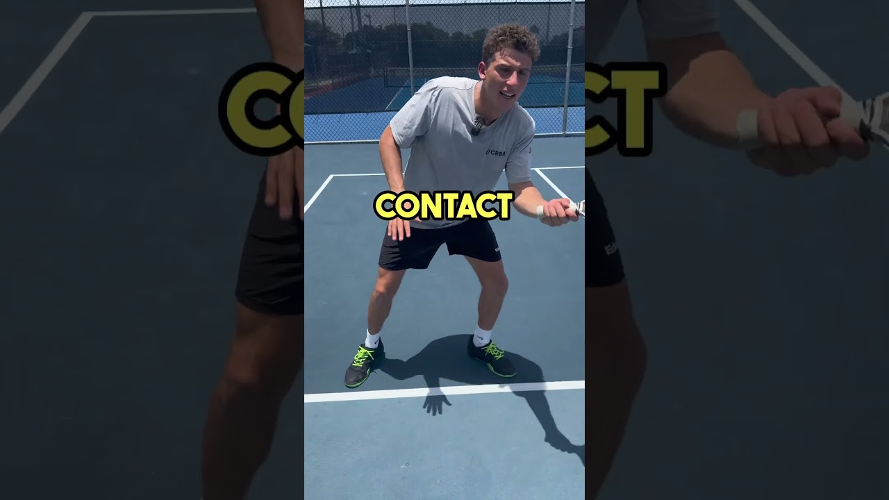 99% of errors stem from this ONE thing #pickleball #pickleballstrategy