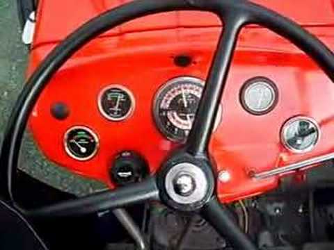 mF 135 - YouTube massey ferguson to30 wiring diagram 