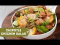 Chipotle Chicken Salad | चिपोतले चिकन सलाद घर पर कैसे बनाएं | Salad Recipes | Sanjeev Kapoor Khazana