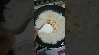 Làm cơm cháy kho quẹt bằng chảo chống dính siêu giòn👍👍👍