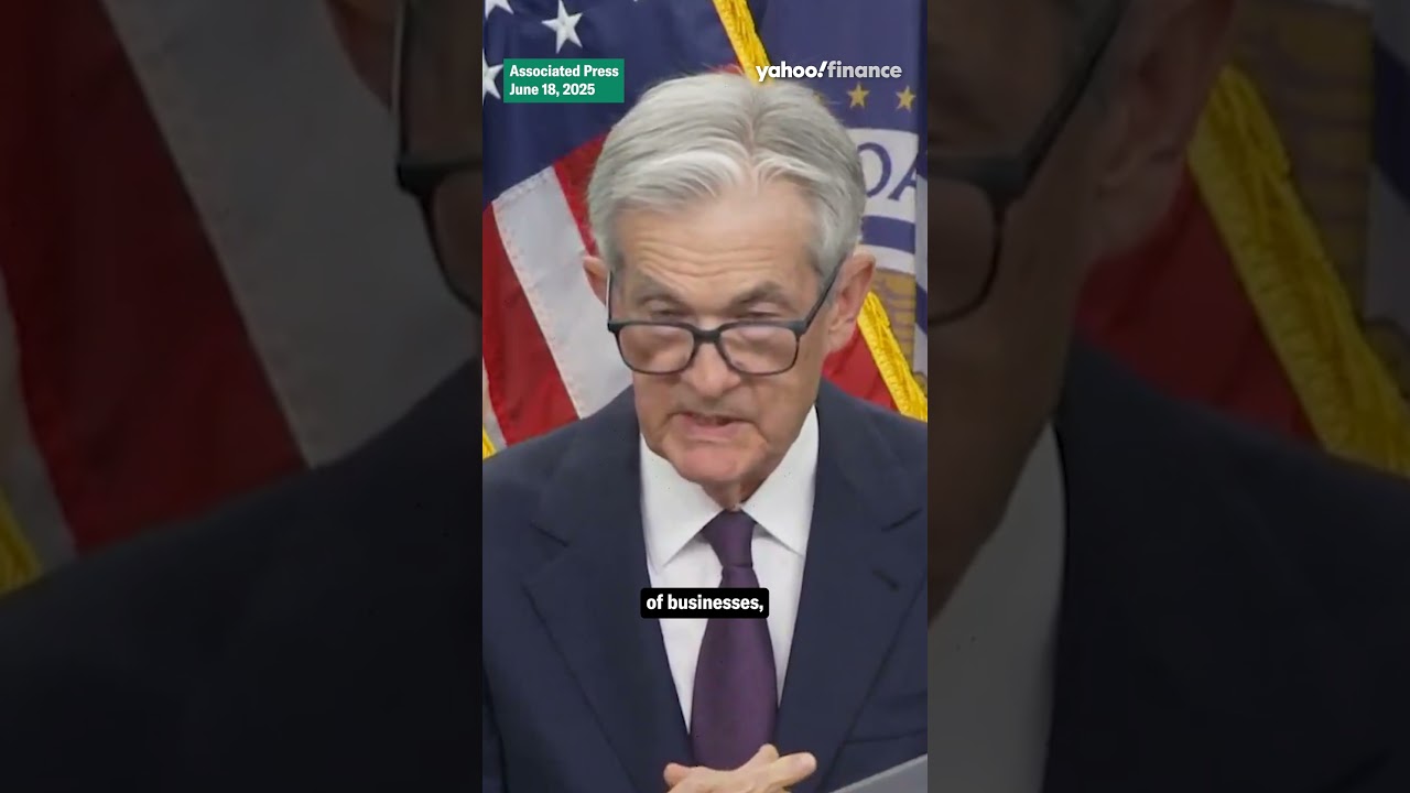 Fed Chair Powell says it'll take time for tariffs to work their way down to the consumer.