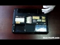 Toshiba Satellite A200 disassembling and fan cleaning, разборка и чистка ноутбука