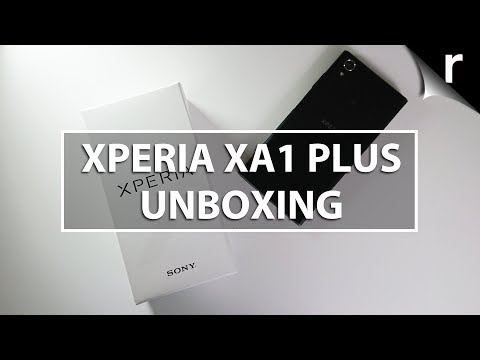 video Sony Xperia XA1 Plus
