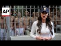 Kristi Noem visits El Salvador prison where deported Venezuelans are held