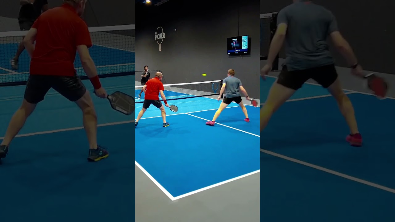 🤦♂️Cover The Middle! #pickleball #sports #sporthighlights #pickleballhighlights