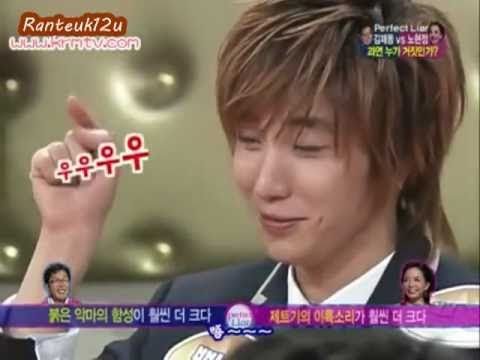leeteuk's high tone and low tone ( eng sub)