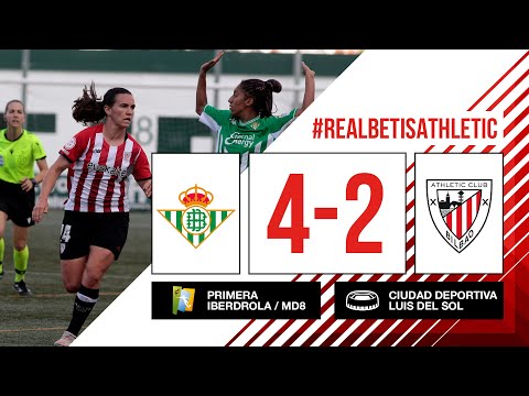 ⚽ RESUMEN I Real Betis 4-2 Athletic Club I J8 Primera Iberdrola 2021-22 I Laburpena