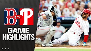 Red Sox vs. Phillies Game Highlights (7/22/25) | MLB Highlights