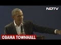 'Bahut Dhanyavad', Says Barack Obama At Town Hall In Delhi-Exclusive