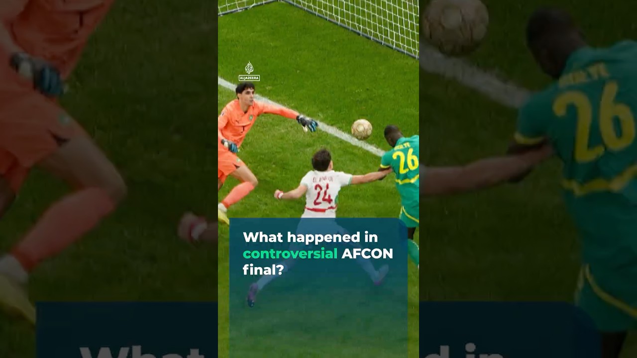 What happened in controversial AFCON final? | AJ shorts