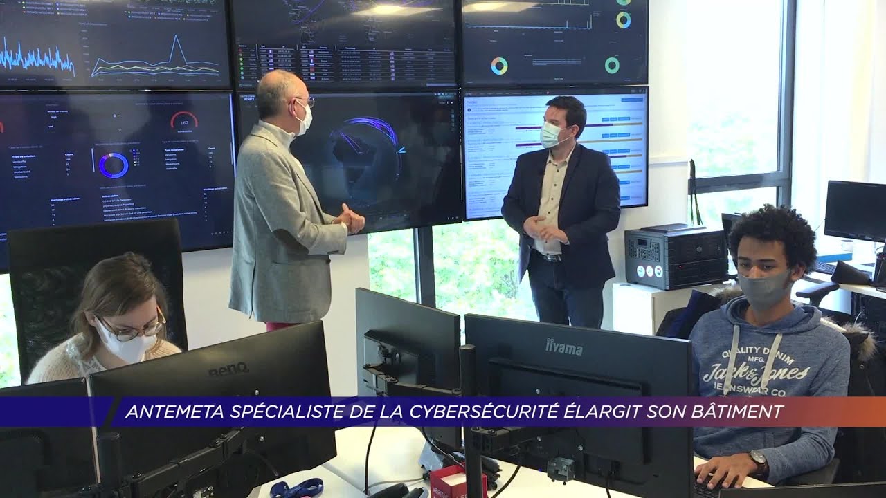 Yvelines | Antemeta spécialiste de la cybersécurité élargit son bâtiment