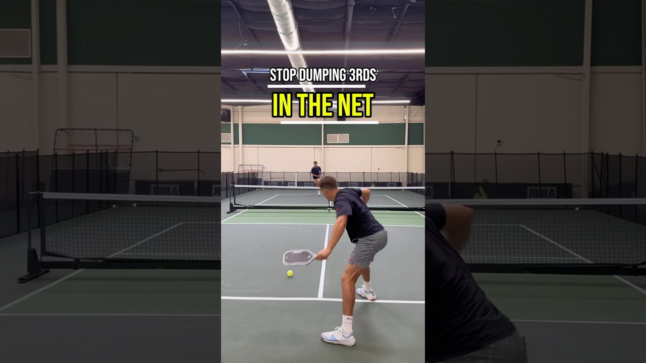 This Mistake is Making You MISS All your 3rds! #pickleball #pickleballtips