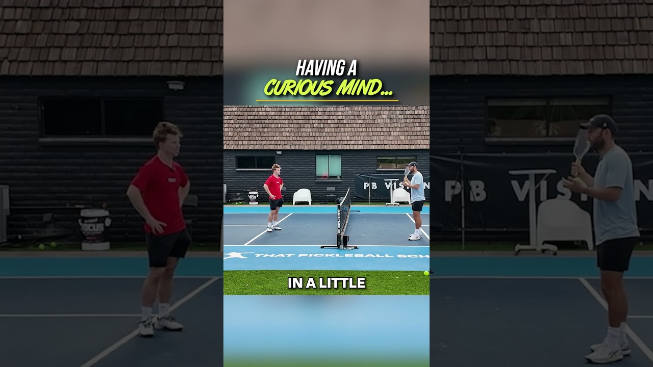 Staying Curious is One of the Real Secrets to Getting Better at Pickleball.