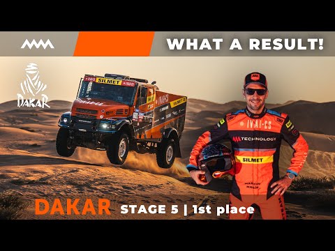 Dakar Rally 2024 - Stage 5 - 1st Place - Our first triumph!