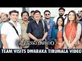 Srinivasa Kalyanam Movie Team Visits Tirumala