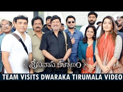 Srinivasa Kalyanam Movie Team Visits Tirumala Srinivasa Kalyanam Movie Team Visits Tirumala