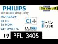 Philips 19PFL3405 LED TV 2010