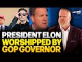 GOP Governor GETS REAL GROSS Talking About Elon Musk on CNN!!!