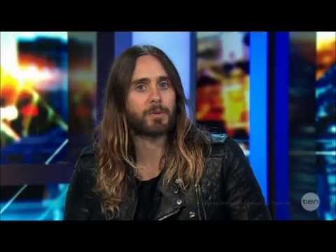 Jared Leto 'It's All Good' LIVE Australian Tv Interview FULL 27-3 ...