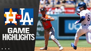 Astros vs. Dodgers Game Highlights (7/6/25) | MLB Highlights