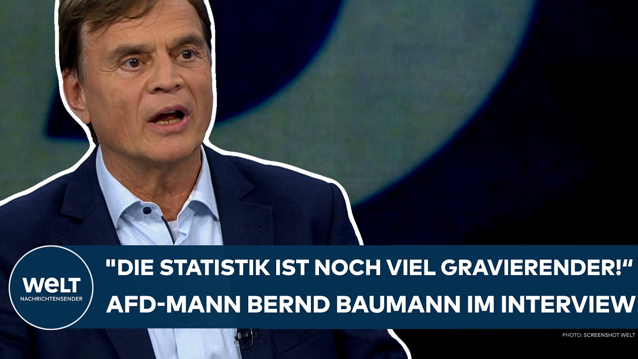 AFD: Gravierend! "So ist die Schieflage in diesem Staat!" Bernd Baumann im Interview
