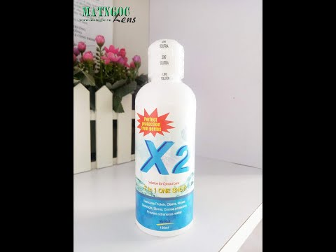 X2 CONTACT LENS SOLUTION 5