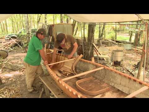 00 carving a canoe paddle 0 00 birchbark canoe