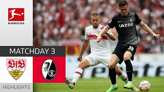 VfB Stuttgart — SC Freiburg 0-1| Highlights | Matchday 3 – Bundesliga 2022/23