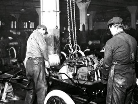 Henry ford assembly line youtube
