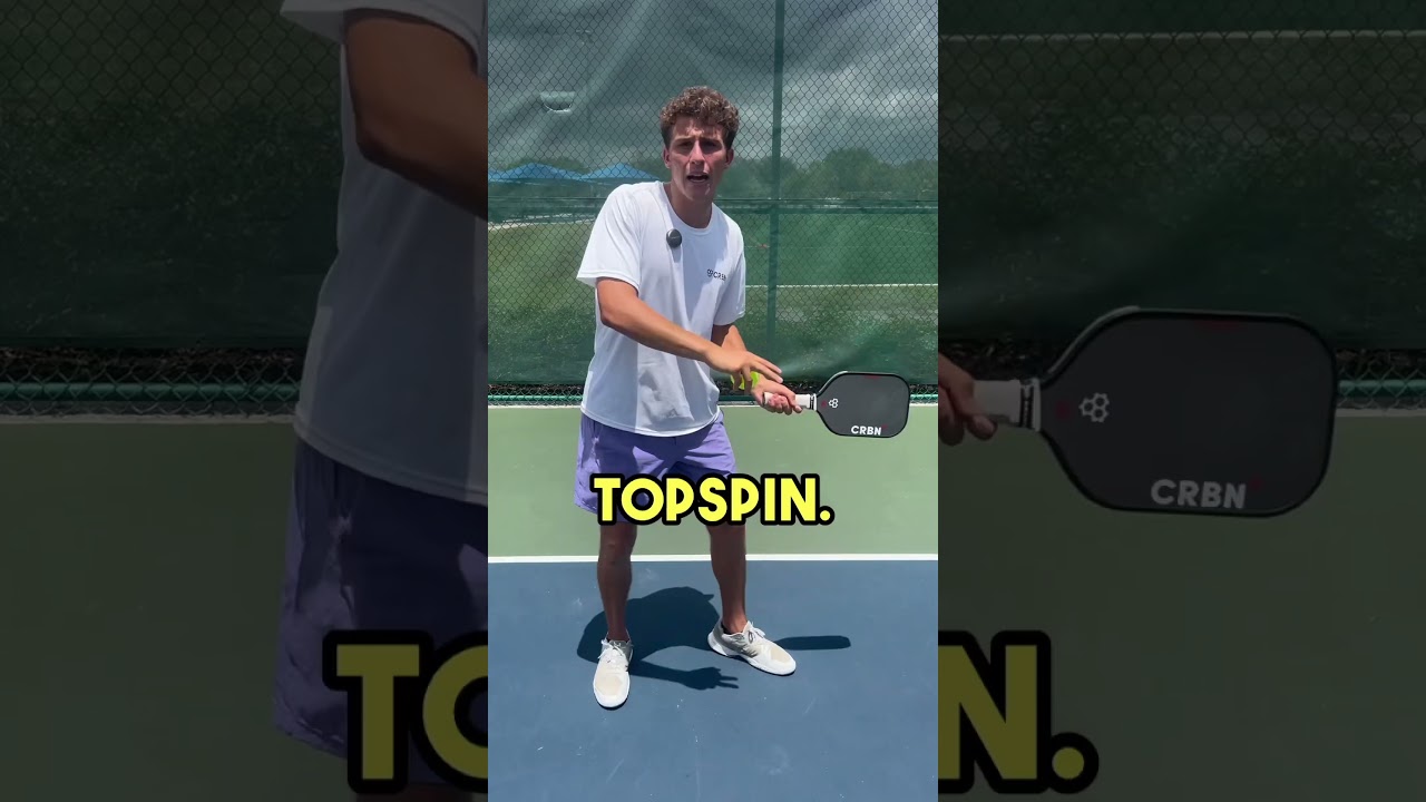 How to handle slice! 🍕🍰 #pickleballtips #pickleball #shorts