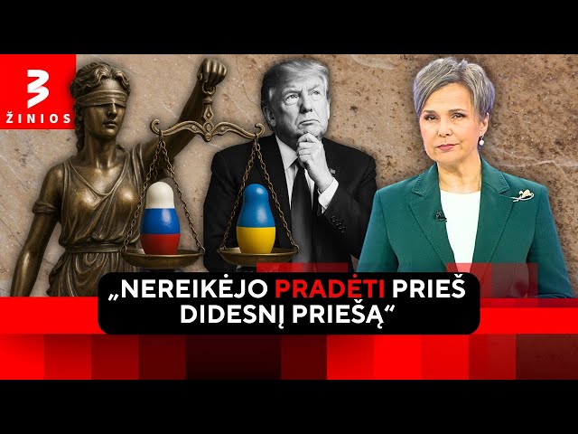 Trumpas vėl nustebino: gyrėsi proto testu ir kaltino Zelenskį dėl Rusijos karo / TV3 Žinios
