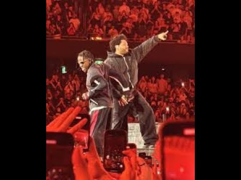 Travis Scott Performs with The Weeknd | Circus Maximus Tour | Sydney, Australia 4K