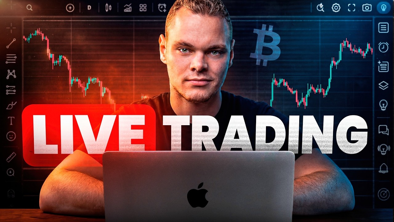 BITCOIN LIVE TRADING!