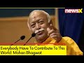Everybody Have To Contribute To This World | Mohan Bhagwat Addresses World Hindu Congress | NewsX