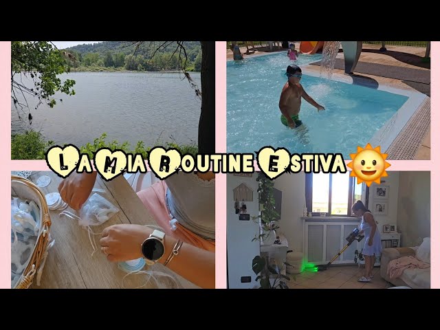 ROUTINE ESTIVA 🌞/Pulizie di Casa/vita da mamma e lavoro/Proscenic P15