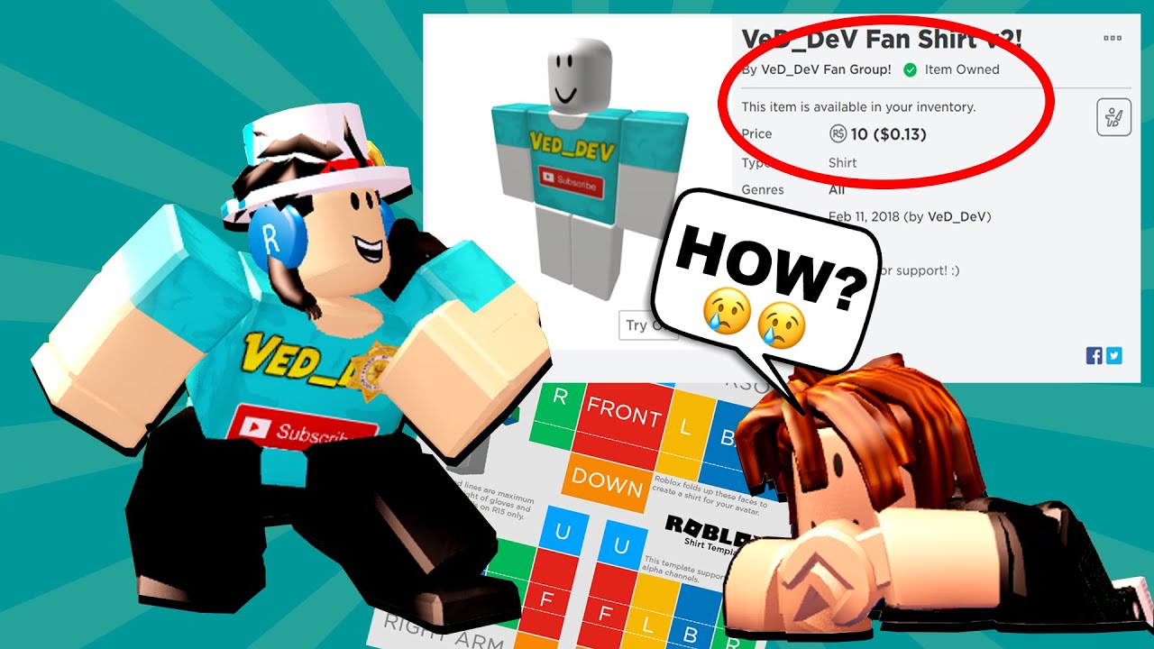 How To Make Shirts On Roblox For Robux