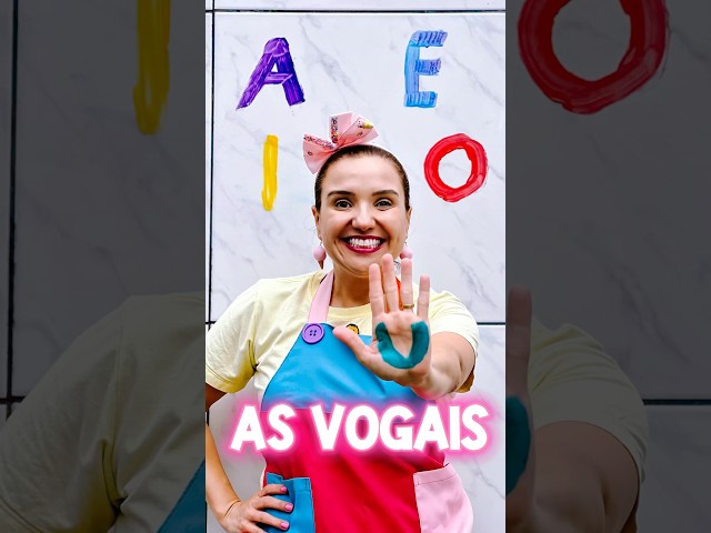 AS VOGAIS! #educaçãoinfantil #infantil #kids #vogais #alfabetização
