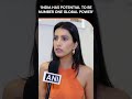India has potential to be number one global power: Former Miss India World |  News9 | #shorts