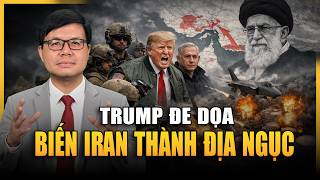Trump Đang Nổi Giận: Iran Phong Tỏa Hormuz – Mỹ Dọa Biến Iran “Địa Ngục” Nếu Không Gỡ Phong Toả!