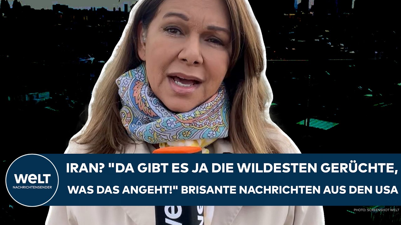 IRAN-KRIEG: "Da gibt es ja die wildesten Gerüchte, was das angeht!" Brisante Nachrichten aus den USA