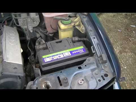 Audi Cabriolet (8G) - Battery Removal