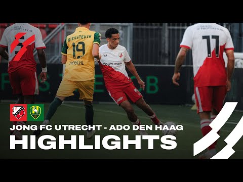 Jong FC Utrecht - ADO Den Haag | HIGHLIGHTS