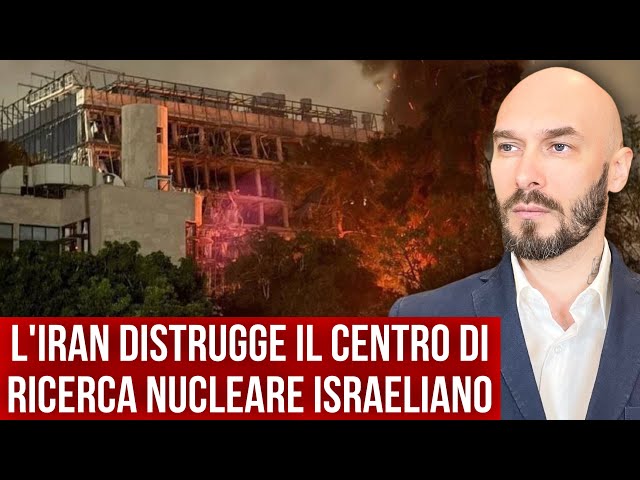 L’IRAN DISTRUGGE IL CENTRO DI RICERCA NUCLEARE ISRAELIANO.