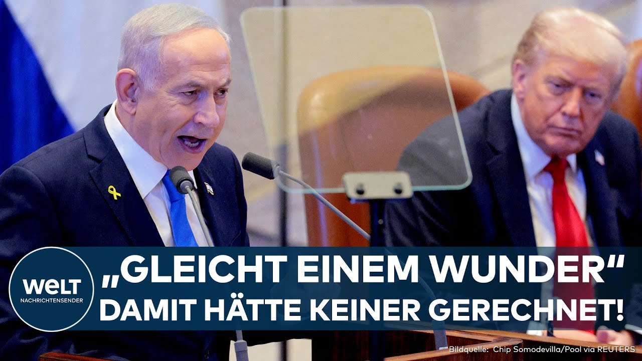 ISRAEL: Netanjahus wichtige Worte an Trump! "Grenzt an ein Wunder" Damit hätte keiner gerechnet