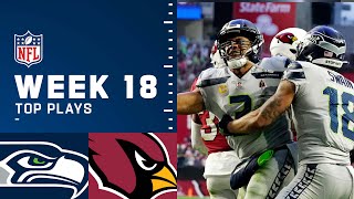 Seahawks Top Plays from Week 18 vs. Cardinals | Seattle Seahawks