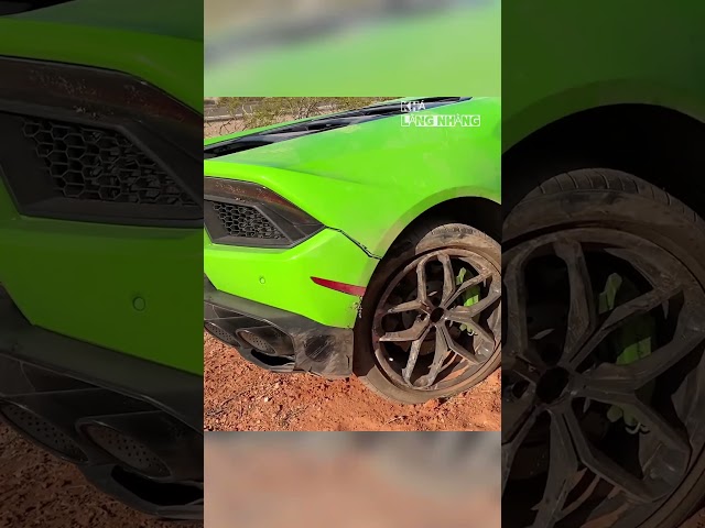 Lamborghini Bỏ Hoang Giữa Sa Mạc @houston.crosta