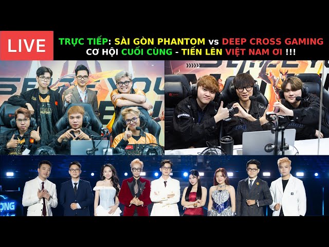 TRỰC TIẾP APL 2025 : SÀI GÒN PHANTOM vs DCG - CƠ HỘI CUỐI CÙNG - Ở LẠI HOẶC VỀEEEEEEEEEEE !!!