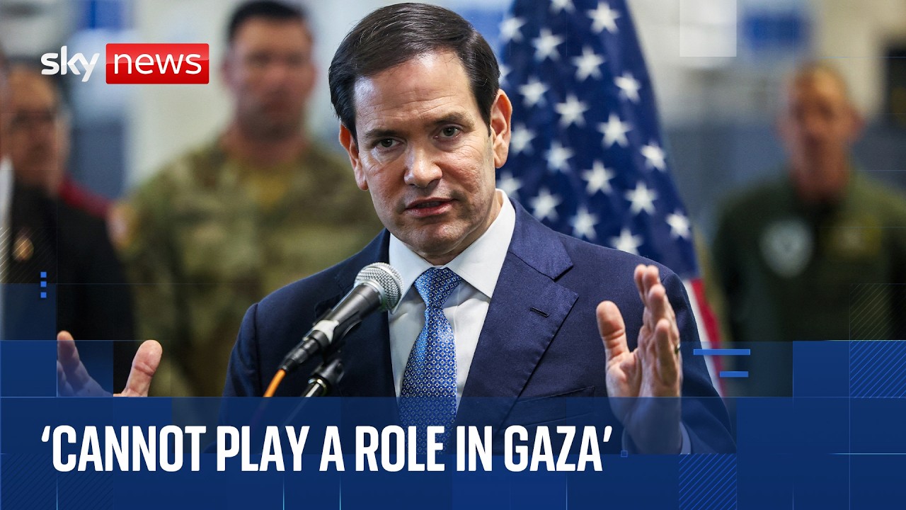 Marco Rubio tours new US military coordination centre in Israel