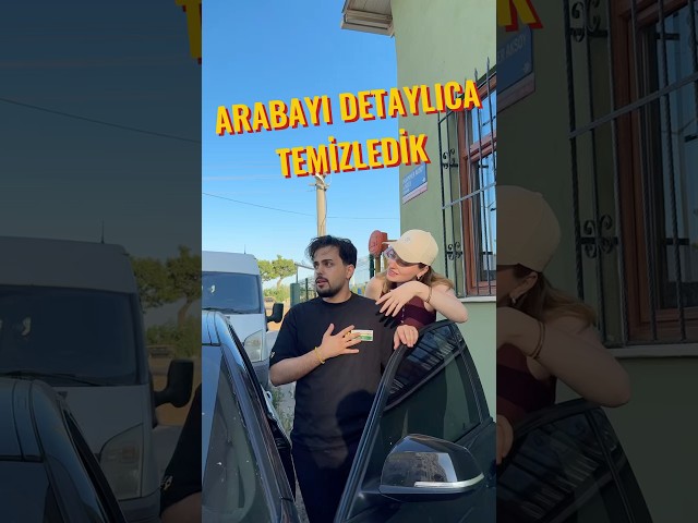 arabayı detaylıca temizledik
