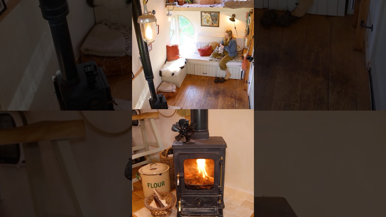 Cottagecore Dream Tiny Home ❤️ #hometour #diy